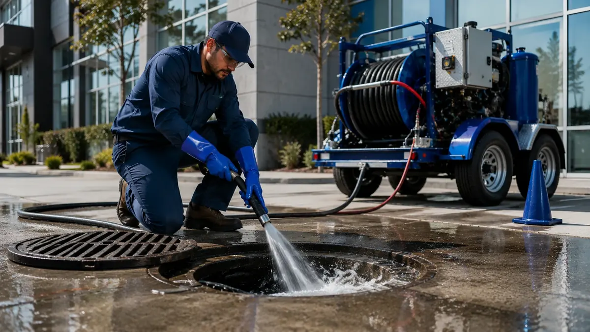 Commercial Hydro Jet Drain Cleaning in San Anselmo