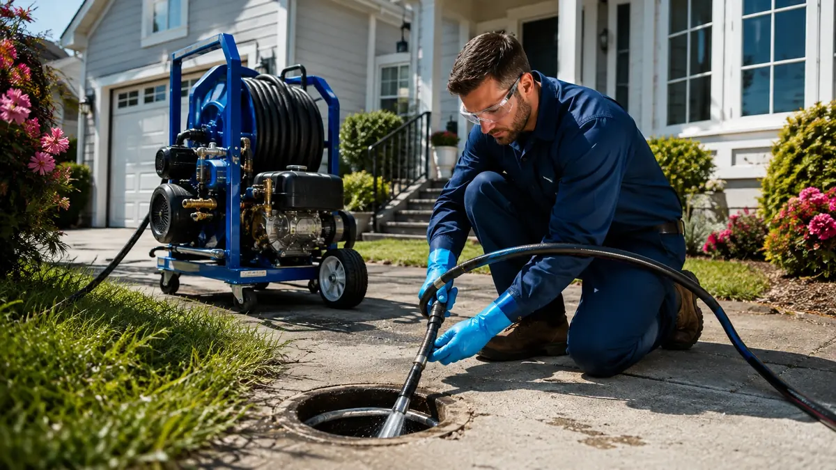 Residential Hydro Jet Drain Cleaning in San Anselmo